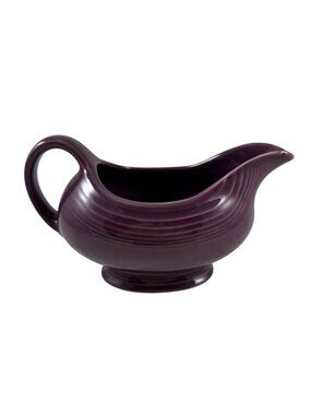 Fiesta Ware Gravy Sauce Boat Heather Purple Vintage Early 2000s Retired